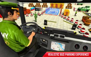 لعبة وقوف الحافلة الجيش: ألعاب الحافلة screenshot 8