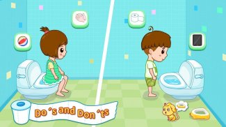 Baby Panda’s Potty Training - Toilet Time screenshot 1