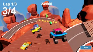 Canyons - MiniCars Multiplayer racing screenshot 1