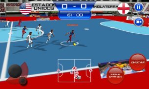 Juego de Futsal screenshot 2