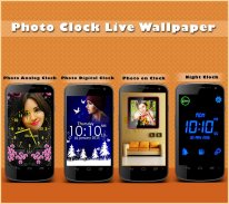 Photo Clock Live Wallpaper - Analog, Digital Clock screenshot 9