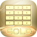 Gold Keyboard for Galaxy S6 Icon