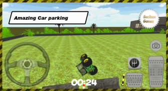 Parking 3D Tractor del coche screenshot 11