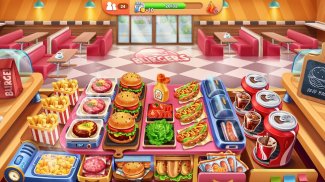 グルメストリート: 私の食堂物語シリーズ料理 ゲーム screenshot 2