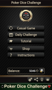 Poker Dice Challenge screenshot 1