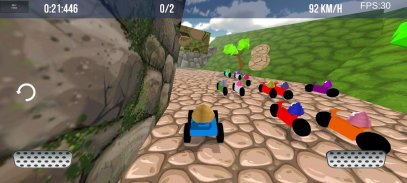Potaty Racing 3D screenshot 2