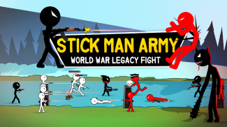 stickman army Guerre mondiale Héritage Combat screenshot 10