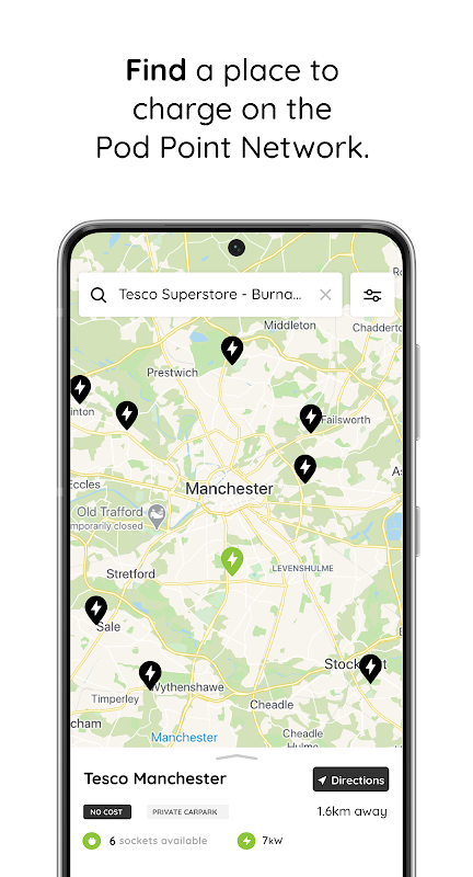 Pod point hot sale app schedule charging