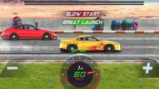 Nitro Speed: Drag Racing 2D screenshot 1