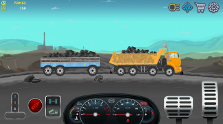 Дальнобойщики 2D грузовик симулятор screenshot 4