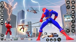 Spider Robot Hero City Battle screenshot 2