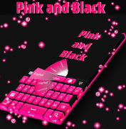 Rosa Tastatur zum WhatsApp screenshot 1