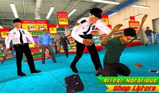 Shopping Mall Cop Police Officer Juegos de policía screenshot 10