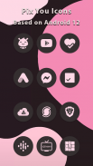 Flamingo Android 12 Dark Icons screenshot 3
