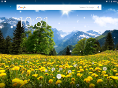 Summer Dandelion Live Wallpap screenshot 2