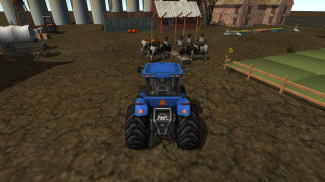 Farm Tractor Driver 3D Parking screenshot 0