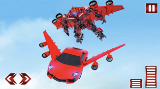 Flying Car Transformer Games screenshot 9