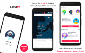 Covid19 - Map, Info & Help screenshot 1