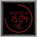 LED CLOCK by DSH electronics