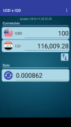 Dólar EUA x Dinar iraquiano screenshot 2