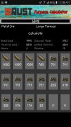 Rust Furnace Calculator screenshot 2