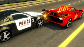 Police Gangsta Car Chase Drive screenshot 0