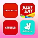 Alles in einem Food Ordering App Icon
