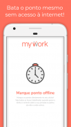 Mywork: Controle de Ponto Online e Banco de Horas screenshot 1