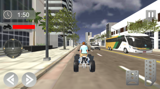 ATV Bike Taxi Game 2021- Cab Simulator screenshot 2