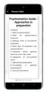 Psychometrics Preparation Guid screenshot 0