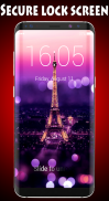 Paris Eiffel Tower Lock Screen screenshot 2