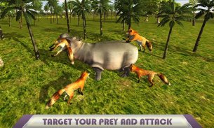 angry wild hippo hunter screenshot 1