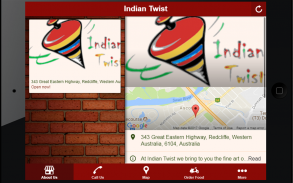 Indian Twist Restaurant screenshot 0