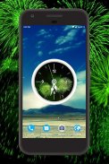 Firework Clock Live Wallpaper screenshot 2