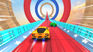 Mega Car Ramp Невозможный трюк игра screenshot 7