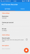 AtoZ Screen Recorder - No Watermark screenshot 1