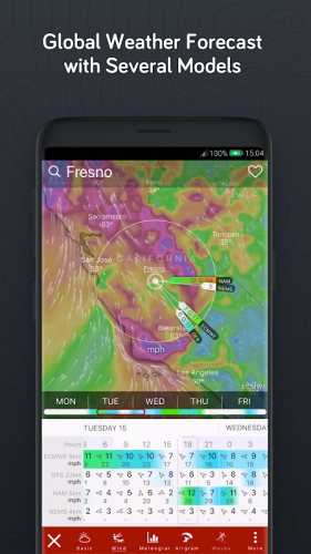 Windy.com - Weather Radar, Satellite and Forecast screenshot 1