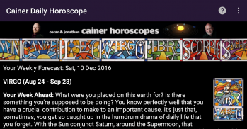 Cainer Daily Horoscopes screenshot 5