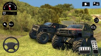 Offroad Monster Car Stunt Driving Simulator screenshot 0