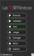 Les 5 différences screenshot 2