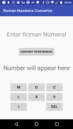 Roman Numeral Convertor screenshot 2