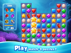 Aqua Blast: Fish Matching 3 Puzzle & Ball Blast screenshot 9