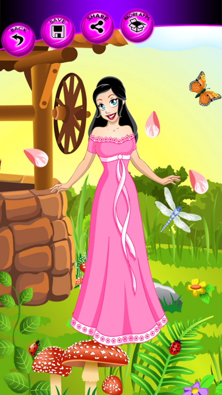 Boneca Princesa Jogos de Vestir versão móvel andróide iOS apk