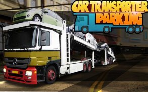 Car Transporter Parking Game screenshot 0