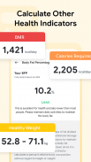 WellBe: BMI Calculator, TDEE screenshot 6