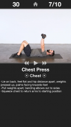 Daily Arm Workout - Arms & Chest Fitness Exercises screenshot 2