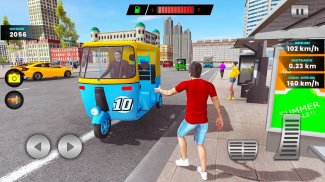 City Auto Rickshaw Simulator screenshot 5