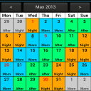 Schichtplan (Dienstplan)