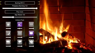🔥 Virtual Fireplace HD screenshot 1