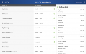 NCPD FCU Mobile Banking screenshot 1